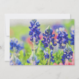 Bluebonnets impressionista