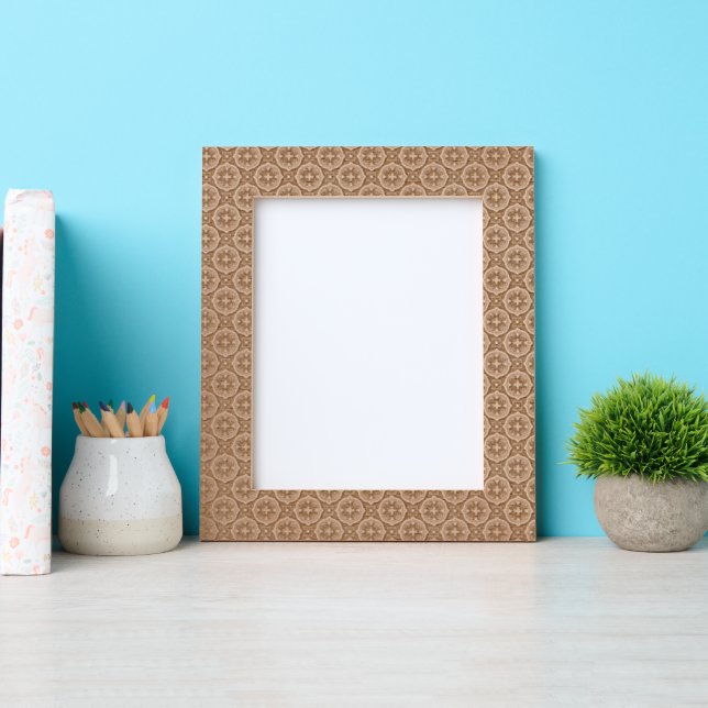 blueish floral tiling pattern (Front)