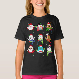 Blusa camiseta feminina de Natal