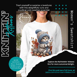 Blusa de Moletom Feminina Adoráveis Gatinhos Tecel
