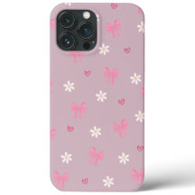 Blush Bloom - Capa de telefone Floral Cor-de-Rosa