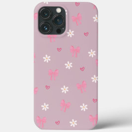 Blush Bloom - Capa de telefone Floral Cor-de-Rosa