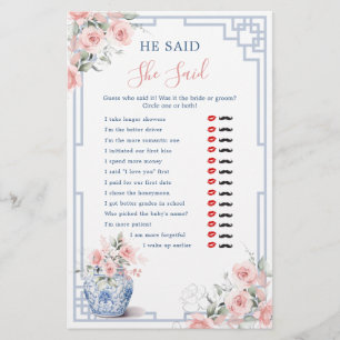 Blush Chinoiserie Ginger Jar Disse Que Disse