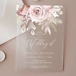 Blush Dusty Rosa Boho Trending All Seasons Wedding