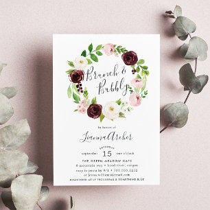 Blush Romance Brunch e Convite à Borracha