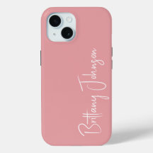 Blush Rosa Monogramado