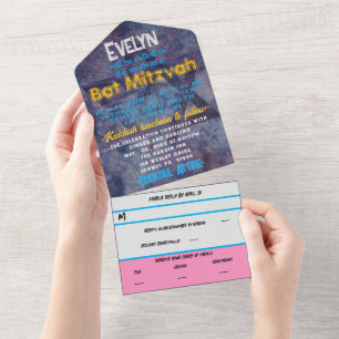 BM Bat Mitzvah Blues e Pinks