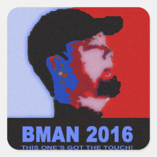 BMAN 2016 Adesivos brilhante