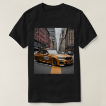 BMW M5 em T-Shirt de Nova Iorque - Para desempenho