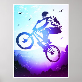 Bmx Poster - Bmx Bike - Colorful Bmx Poster Print