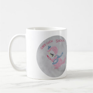 BOA BOA SORTE de SORTE SATAN/na caneca de SATURN