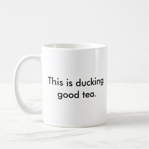 Boa caneca Ducking do chá
