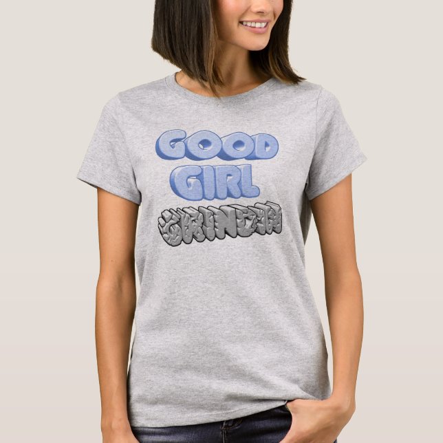 Boa Menina Grindin 3D T-Shirt (Frente)