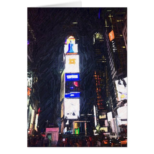 Boa noite na cidade, cartão (Frente)