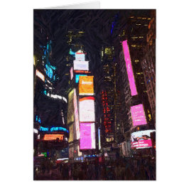 Boa noite na cidade, cartão