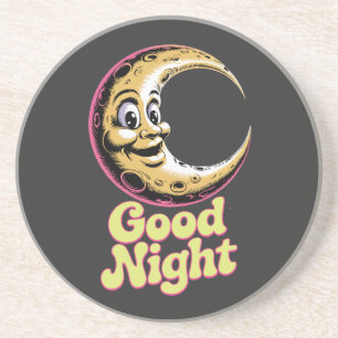 Boa Noite, Retro, Porta copos Sandstone