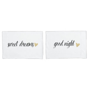 Boa noite & sonhos doces com coração