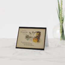 Boa Sorte no Cartão de Saudação de Vintagem de Hal