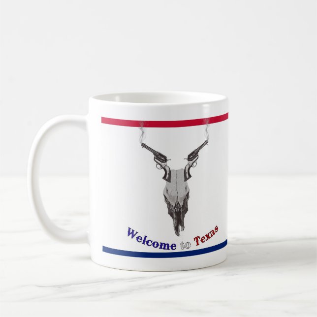 Boa vinda à caneca de Texas (Esquerda)