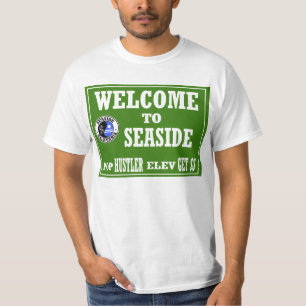 Boa vinda ao beira-mar -- T-shirt