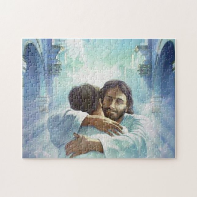 Boa vinda ao quebra-cabeça do céu (Horizontal)