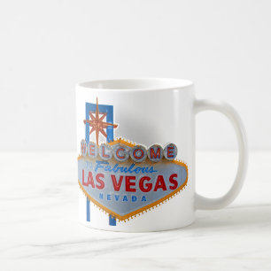Boa vinda ao sinal de Las Vegas - caneca