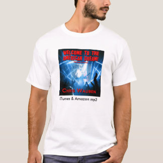 Boa vinda ao t-shirt do sonho americano!