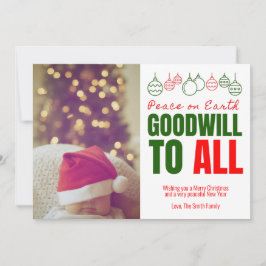 Boa vontade para todos os Cartões com fotos