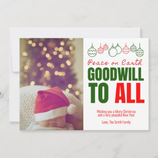 Boa vontade para todos os Cartões com fotos