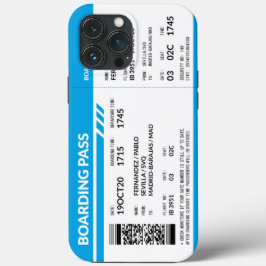 Boarding Pass (blue)