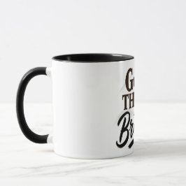 "Boas Coisas Estão Cozinhando" Caneca de Citação P