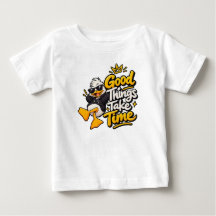 Boas Coisas Levam Tempo Camiseta Desi Funny Cool D