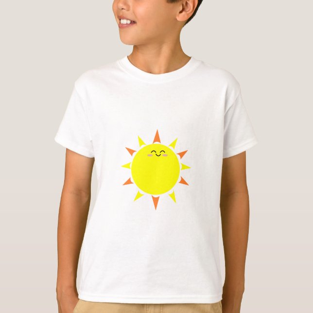 Boas Crianças do Sol Camisa - Design de Verão aleg (Frente)