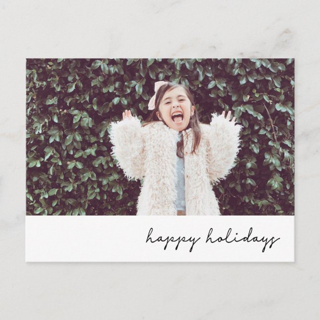 Boas festas cartão (Frente)