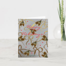 Boas Festas! cartão de férias