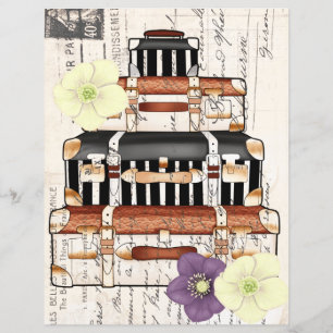 Boas malas de viagens vintage raspando 