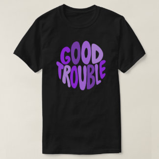 Boas Palavras Roxas de T-Shirt