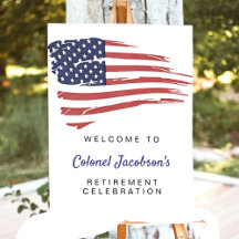 Boas-vindas à reforma militar da bandeira american