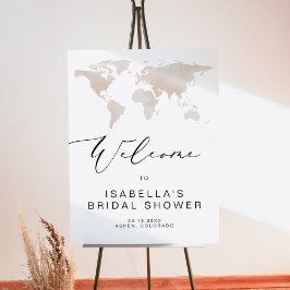 Boas-vindas ao Chá de Noiva CARMEN Map Travel Adve