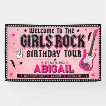 Boas-vindas ao Girls Rock Birthday Tour