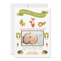 Boas-vindas ao Novo Woodland Bebê - Anúncio de Nas