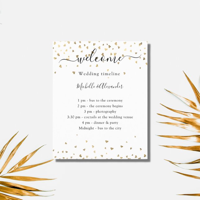 Boas-vindas ao programa da linha do tempo do casam (Criador carregado)