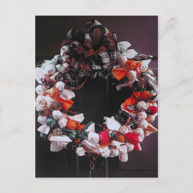 Boas-vindas do Halloween ~ Cartão postal / Convite (Frente)