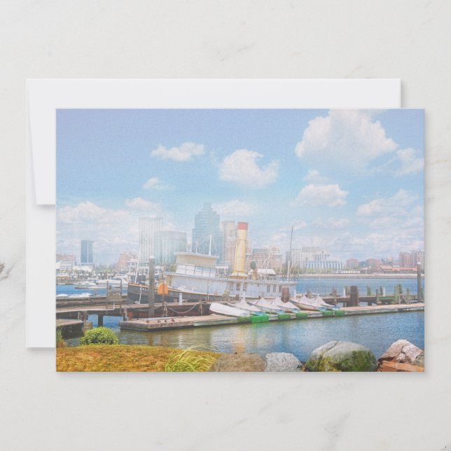 Boat - Balitimore, MD - Steam Tug Baltimore 1906 (Frente)