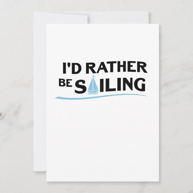 Boat Sailing Gift Heartbeat Encantado (Frente)