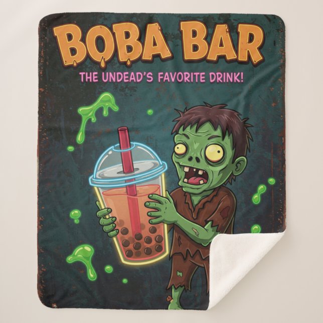 Boba Bar – Cobertor Sherpa (Frente)