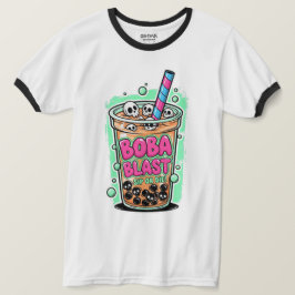 Boba Blast – Beba ou Morra! Camiseta Ringer