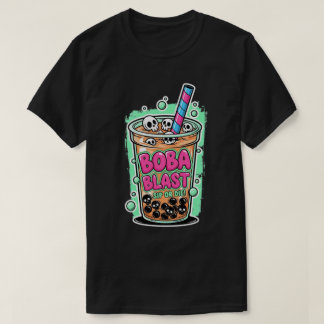 Boba Blast – Sip or Die! Dark T-Shirt