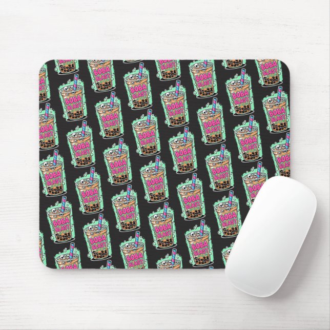 Boba Blast – Sip or Die! Mousepad (Com mouse)