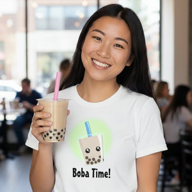 Boba Time! Camiseta (Criador carregado)